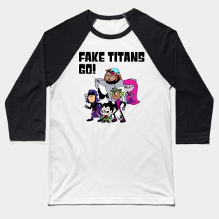 Fake Titans Baseball T-Shirt